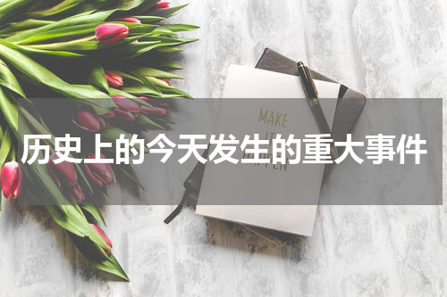 历史上的今天发生的重大事件