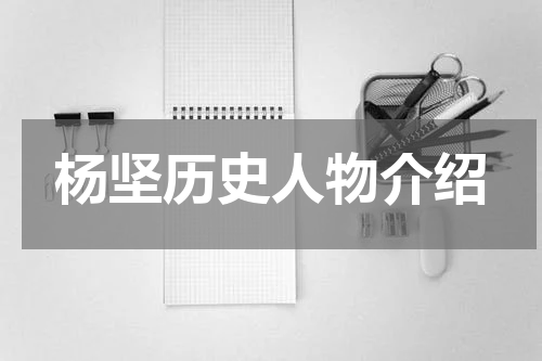 杨坚历史人物介绍