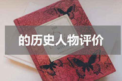 的历史人物评价