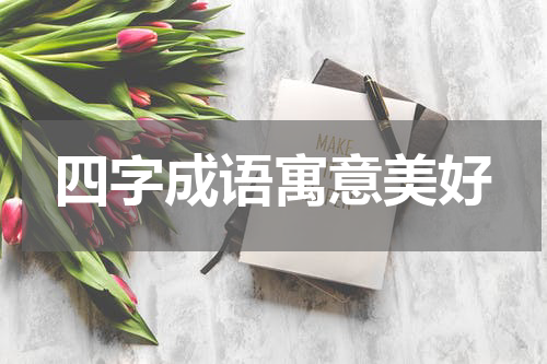四字成语寓意美好
