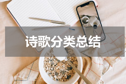 诗歌分类总结