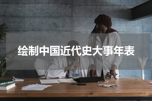 绘制中国近代史大事年表