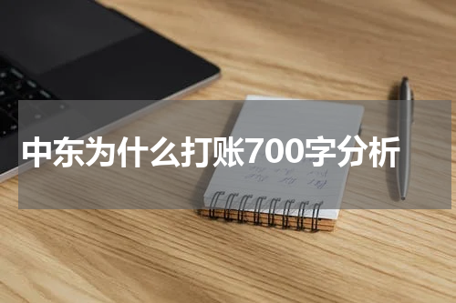 中东为什么打账700字分析