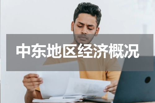 中东地区经济概况