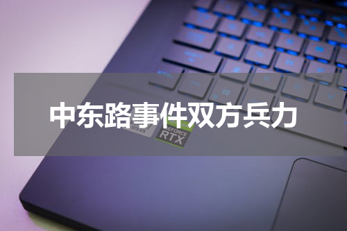 中东路事件双方兵力