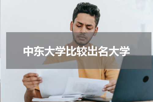 中东大学比较出名大学