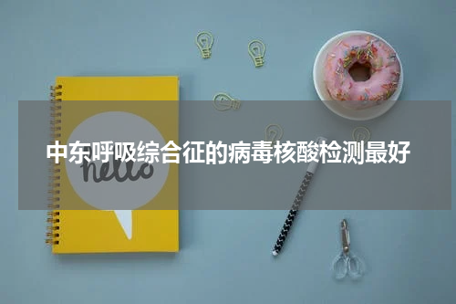 中东呼吸综合征的病毒核酸检测最好