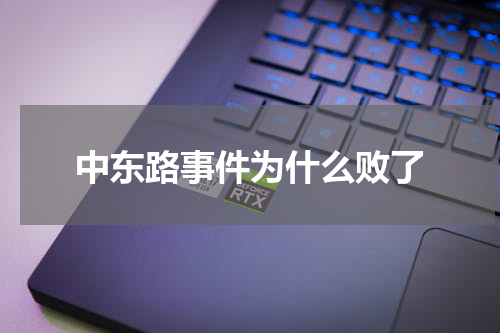 中东路事件为什么败了