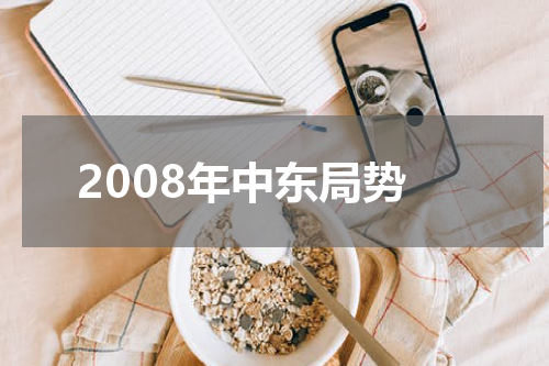 2008年中东局势