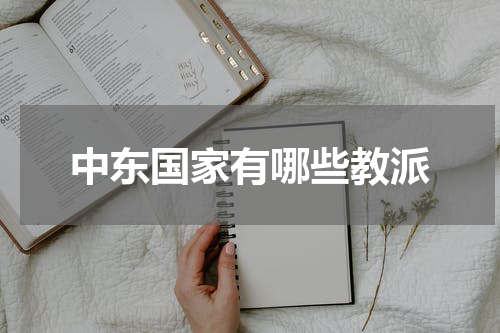 中东国家有哪些教派