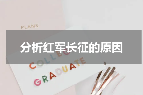 分析红军长征的原因