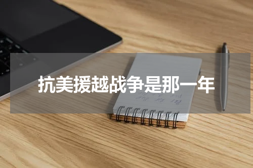 抗美援越战争是那一年