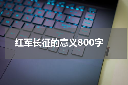 红军长征的意义800字