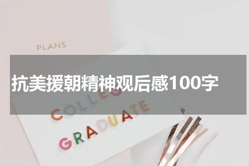 抗美援朝精神观后感100字