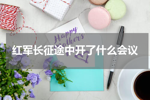 红军长征途中开了什么会议