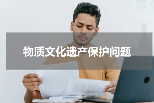 物质文化遗产保护问题