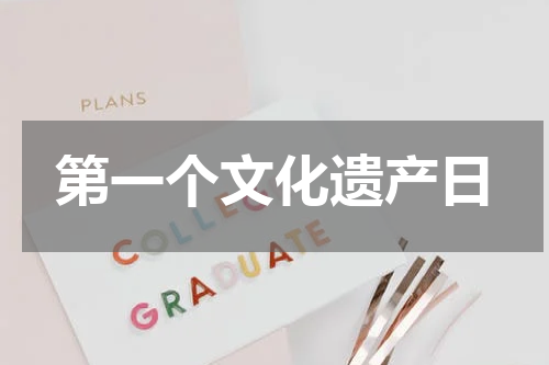 第一个文化遗产日