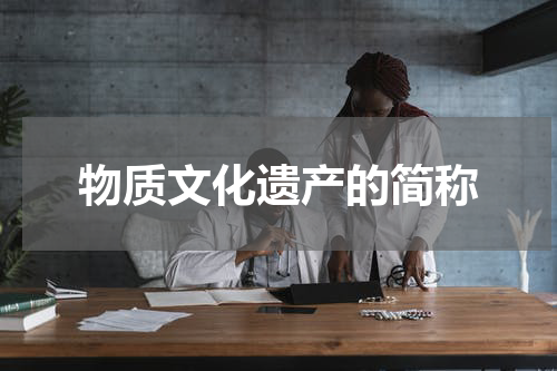 物质文化遗产的简称