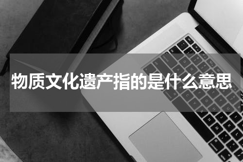 物质文化遗产指的是什么意思
