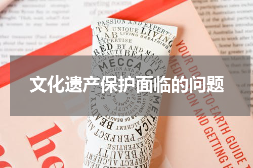 文化遗产保护面临的问题