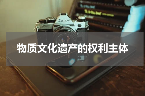 物质文化遗产的权利主体