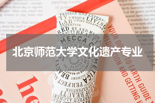 北京师范大学文化遗产专业