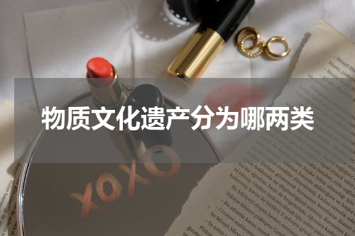 物质文化遗产分为哪两类