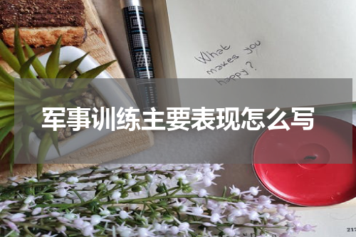 军事训练主要表现怎么写