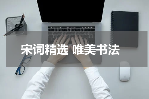 宋词精选 唯美书法