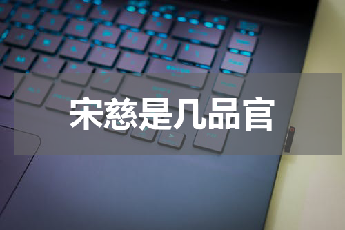 宋慈是几品官