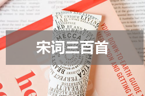 宋词三百首