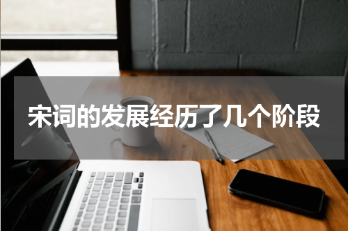 宋词的发展经历了几个阶段