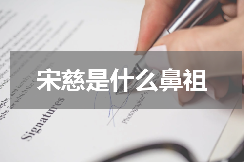 宋慈是什么鼻祖