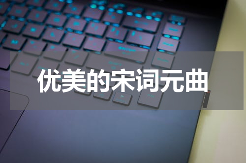 优美的宋词元曲