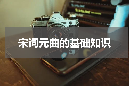 宋词元曲的基础知识