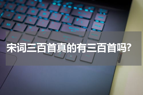 宋词三百首真的有三百首吗?
