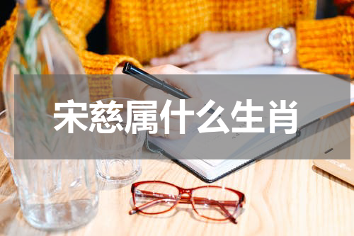 宋慈属什么生肖