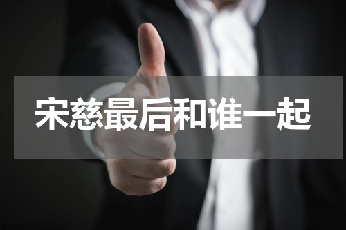 宋慈最后和谁一起