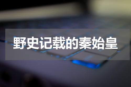 野史记载的秦始皇