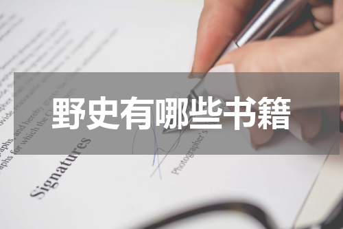 野史有哪些书籍