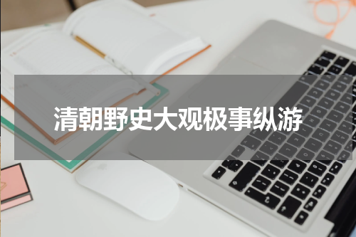 清朝野史大观极事纵游