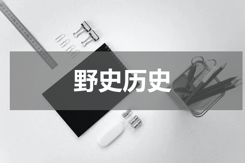 野史历史