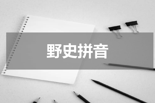 野史拼音