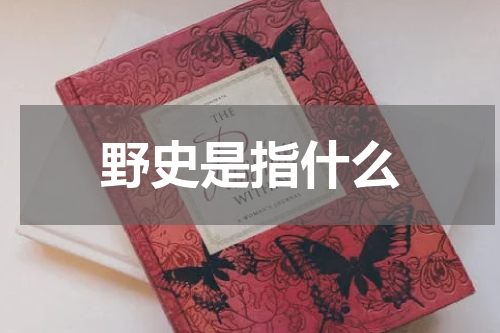 野史是指什么