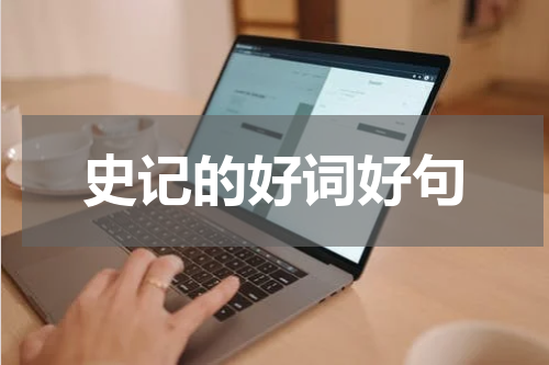 史记的好词好句