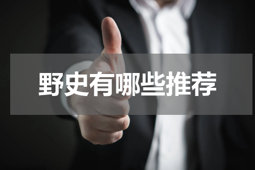 野史有哪些推荐