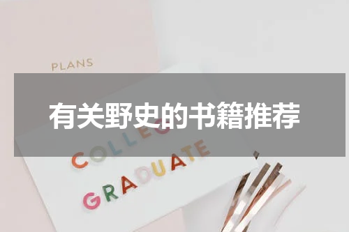 有关野史的书籍推荐