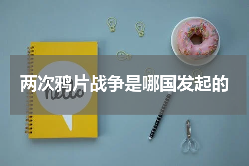 两次鸦片战争是哪国发起的