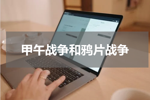 甲午战争和鸦片战争