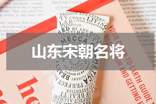 山东宋朝名将